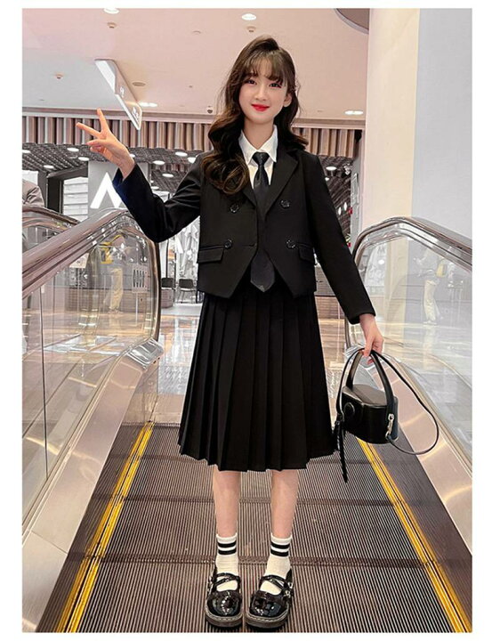 楽天市場】フォーマル スーツ 4点セット 女の子 卒業式 入学式 女の子  
