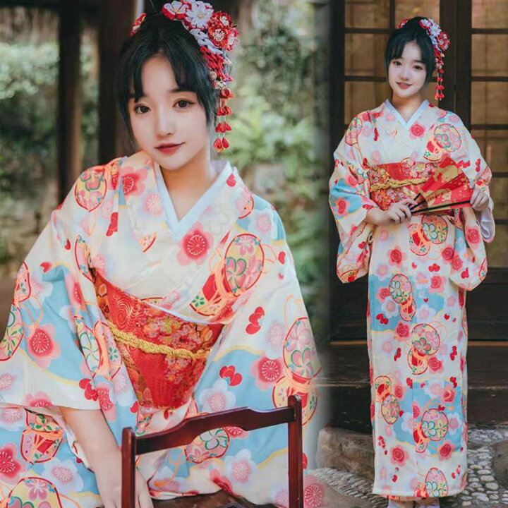 楽天市場】浴衣 ゆかた レディース yukata 豪華 浴衣 セット 和服 花柄 