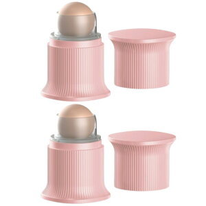 VALL バル 油とりボール ピンク 2個セット 転がす あぶらとり紙 ボール テカリ防止 韓国コスメ 油取り 毛穴ケア マッサージ