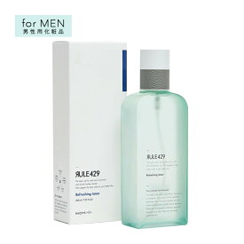 化粧水 メンズ HAZZYS MEN ル-ル429 リフレッシング トナ- 200mL 「 男性用 アフタ-シェ-ブ ロ-ション スキン ロ-ション 乾燥 毛穴 保湿 テカリ防止 」【 ハリ 美肌 うるおい スキンケア メンズコスメ 韓国 コスメ ヘジス 】