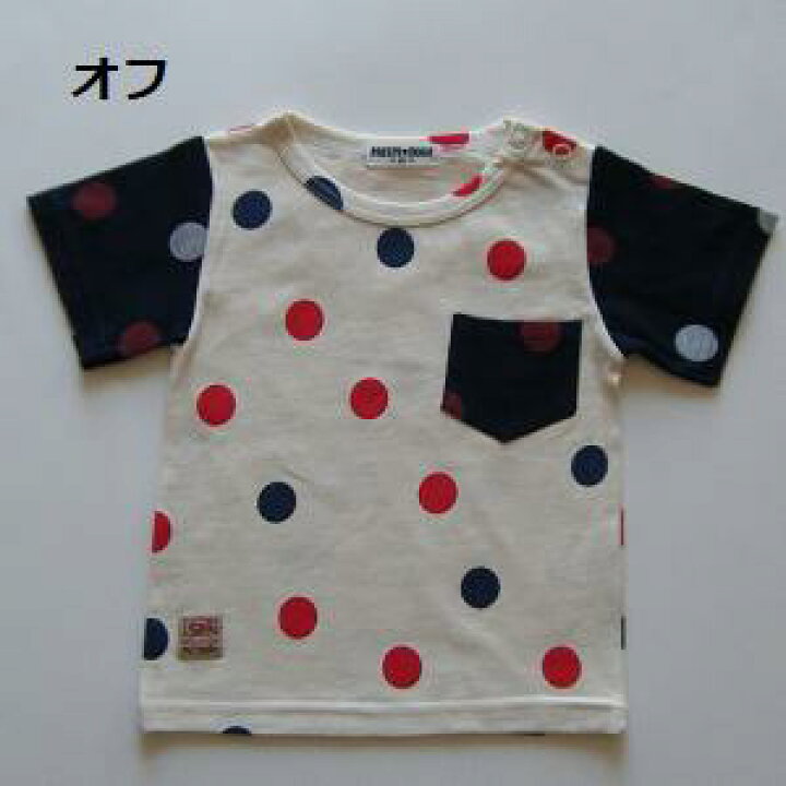 楽天市場】ベビー キッズ 水玉 ボーダー 半袖 Tシャツ 80 90 95 100  