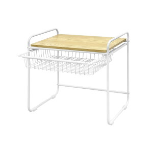 【在庫一掃25%⇒4123円】RAKU レンジ台 レンジ上ラック キッチン レンジ置き レンジラック トースターラック レンジラック 幅約48cm 多機能 オーブンレンジラック ラック 炊飯器置き台 耐荷重40k