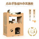 【ラストSS限定！3148〜】RAKU＼楽天1位・50冠達成／ダンボールハウス 猫用爪とぎ 猫ハウス キャットハウス 爪とぎ兼…