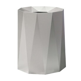 【週末セール10%OFF】RAKU ゴミ箱 12L 北欧風ゴミ箱 蓋なしゴミ箱 ゴミ箱袋が見えない バスルーム用 寝室用 キチン用 オフィス用 場所とらない おしゃれ シンプル 移動便利 シルバー ホワイト ブラック
