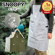 【当日発送可】WSP エプロン スヌーピー キャラクターエプロン Snoopy ウッドストック フリーサイズ DIY …