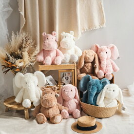 【当日発送可】レーベルレーベル ぬいぐるみ おもちゃ 赤ちゃん 0歳 1歳 2歳 出産祝い プレゼント 誕生日プレゼント 知育玩具 エデュテ レーベルレーベル クリスマス 女の子 男の子 ふわふわ かわいい ソフトトイ 動物 うさぎ ベビーギフト 新生児 【ラッピング対象商品】