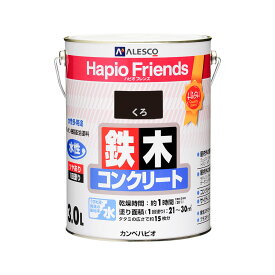 ハピオフレンズ 3L モノトーン・ベージュ系 業務用塗料 水性ペンキ 防水性塗料 防腐塗料 防カビ塗料 耐候性塗料 屋外塗料 外壁塗料 鉄部用塗料 木部用塗料 環境対応塗料 家庭用塗料 高光沢塗料 速乾塗料 耐久性塗料 プラスチック用塗料 広範囲塗装 リフォーム用塗料
