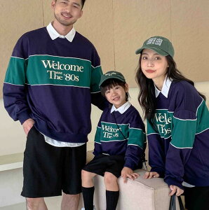 親子ペア リンクコーデ 親子 ペアルック トレーナー シャツ 赤ちゃん 秋 冬 家族お揃い 男の子 女の子 パパ ママ 娘 息子 親子ペアルック トップス 親子ペア 長袖 カップル 大きいサイズ ベビ