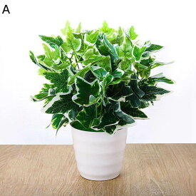 人工観葉植物 リアル 人工葉っぱ 鉢植え ポトス アイビー 本物そっくり インテリアグリーン フェイクグリーン 害虫駆除不要 人工植物装飾 観葉植物 母の日 敬老の日 結婚祝い クリスマス
