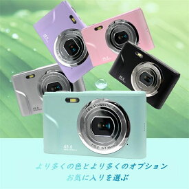 ハイビジョン デジタルカメラ コンパクトデジタルカメラ 4800万画素 軽量 携帯式 デジカメラ 子供用カメラ トイカメラ キッズ キッズカメラ こどもカメラ USB充電 キッズデジカメラ 32gbメモリカードは付属