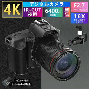 rfIJ 4kfW^J  Vi ჌t 4K 6400f IRiCgrW 16{Y[ dqu␳ F=2.7i 3C` WIFIΉ 2024 ^ ԉΑ qǂJ COs C