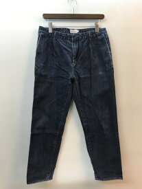 STILL BY HAND　スティルバイハンド　ワンタックテーパードデニムパンツ　コットン　サイズ48　ネイビー　VE01231／ボトムス【中古】[☆3]