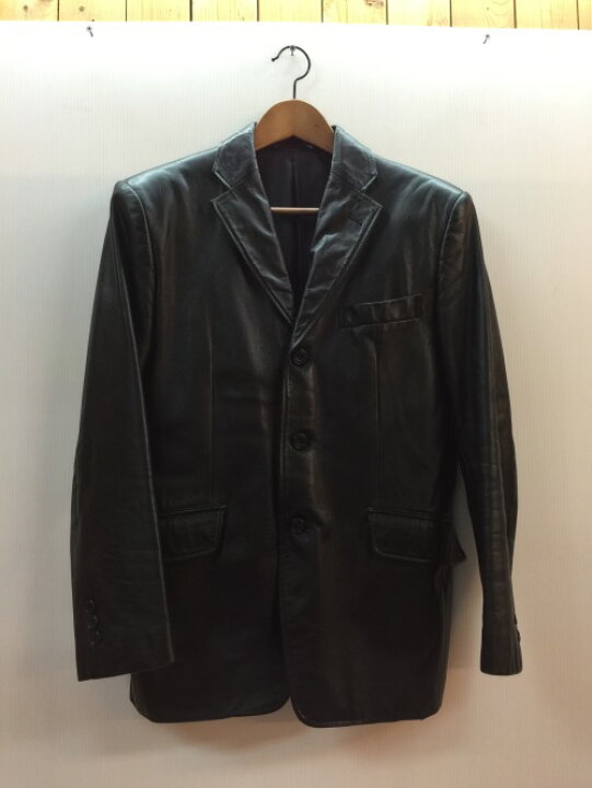 楽天市場】C.brumes シーブリュームス レザージャケット ブラック 3B  