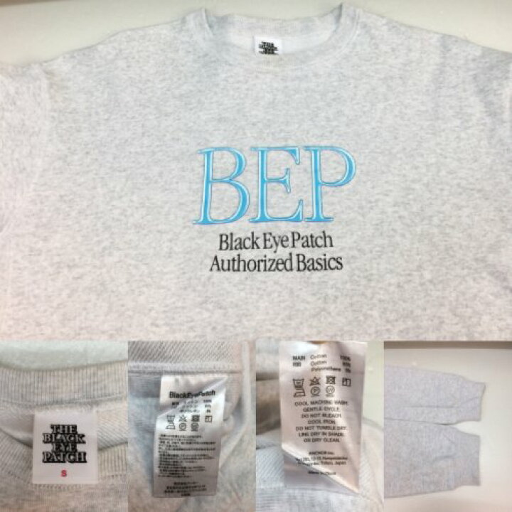 楽天市場】THE BLACKEYEPATCH ブラックアイパッチ スウェット グレー 