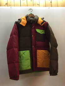 Penfield ペンフィールド　クレイジー　ダウンジャケット　マルチカラー　フード　フーディ　10226004　メンズ　アウター　Mサイズ／アウター【中古】[☆2]