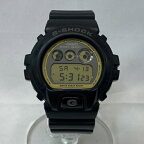 CASIO カシオ G-SHOCK ジーショック DW-6900MR 腕時計 デジタル メンズ レディース ブラック ゴールド／時計【中古】[☆3]