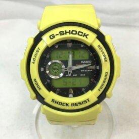CASIO カシオ G-SHOCK ジーショック G-300SC-9AJF 腕時計 イエロー／時計【中古】[☆2]