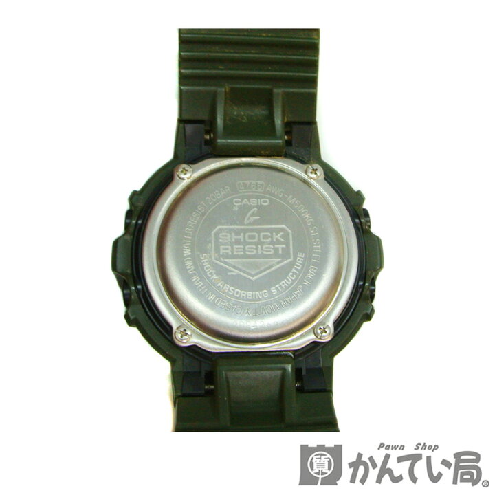 楽天市場】CASIO【カシオ】G-SHOCK アーミーグリーン AWG-M500KG-3AJF 