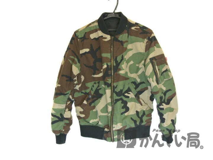 楽天市場】Supreme【シュプリーム】15SS Reversible Cotton MA-1 