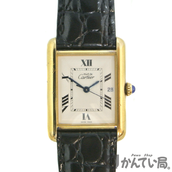 楽天市場】Cartier【カルティエ】マストタンク クオーツ QZ メンズ