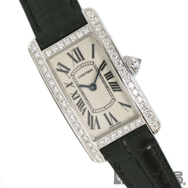 Cartier Tank Americaine SM レザー時計ベルト