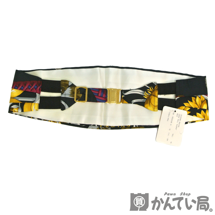 当店一番人気】 新品 エルメス HERMES ヘアバンド シルク100% フランス
