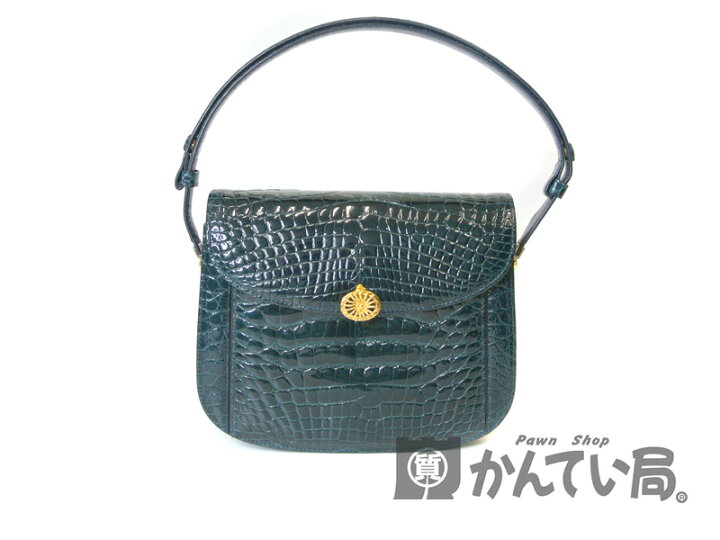 楽天市場】KATORIYA 香取屋 カトリヤ JRA クロコ ハンドバッグ 