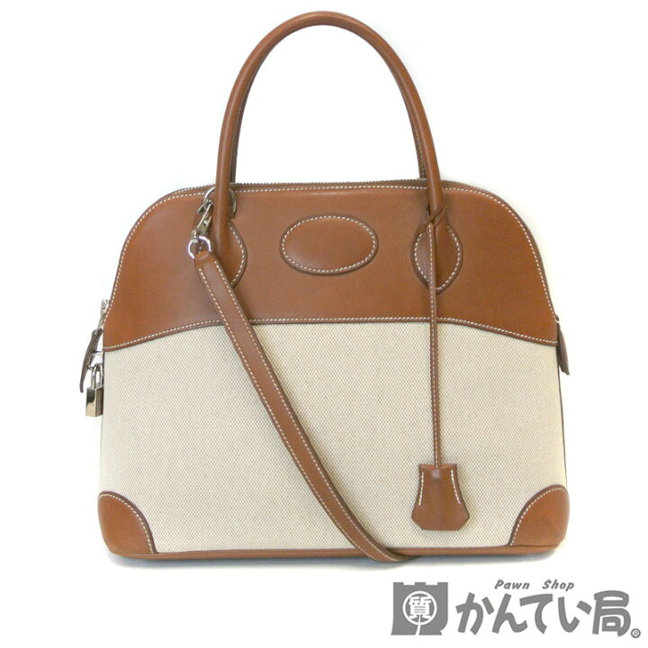 楽天市場】HERMES【エルメス】ボリード 31 トワルアッシュ×ヴォー 