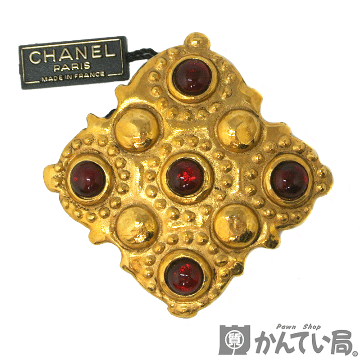 CHANEL/シャネル　カラーストーン　ブローチ　ゴールド×マルチカラー中古 楽天市場】シャネル ブローチ レディース グリポア ヴィンテージ