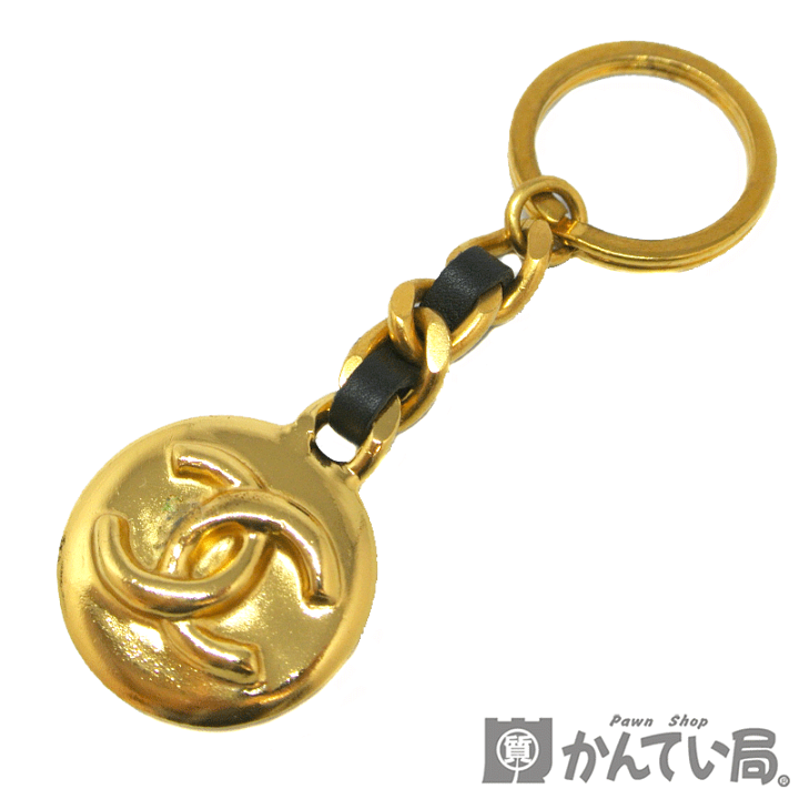 CHANEL シャネル　キーリング　チェーン　ヴィンテージ　ココマーク CHANEL シャネルキーリングチェーンヴィンテージココマーク
