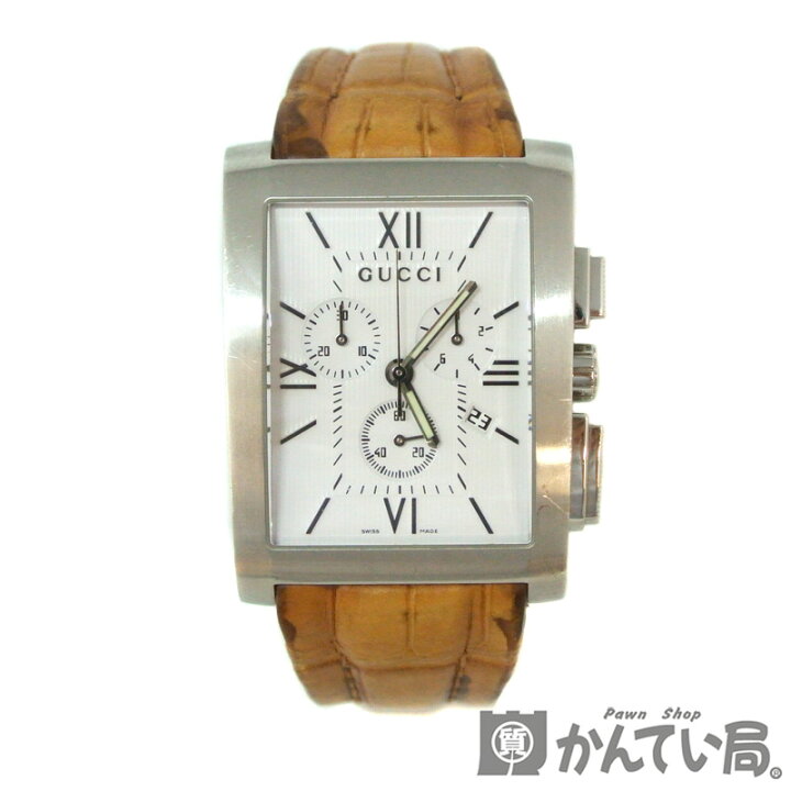 楽天市場】GUCCI【グッチ】8600M クロノグラフ クオーツ 腕時計 メンズ 