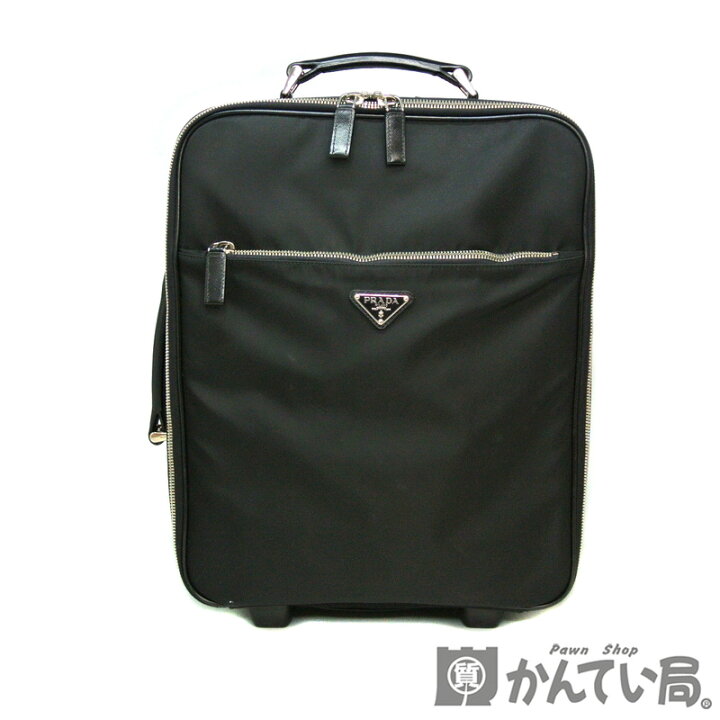 楽天市場】PRADA【プラダ】VV031M キャリーバッグ ビジネストロリー 
