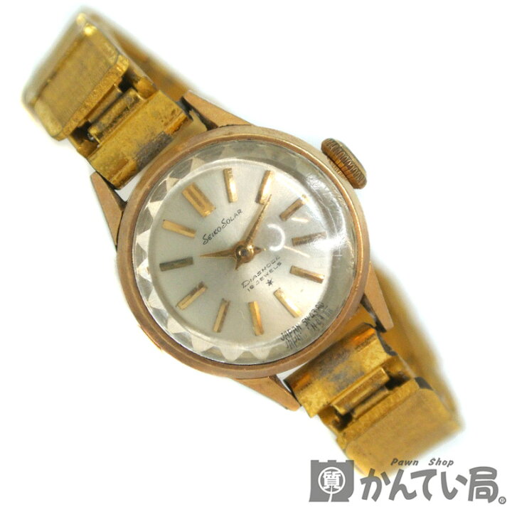 楽天市場】SEIKO【セイコー】SOLAR セイコーソーラー DIASHOCK 19石 手 
