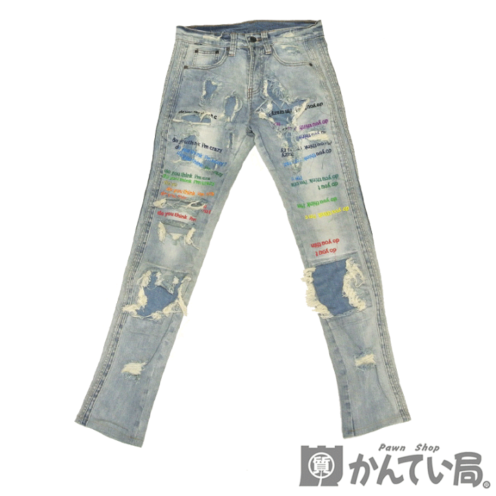 EV BRAVADO ダメージジーンズ エブブラバド EV BRAVADO Damage Denim 