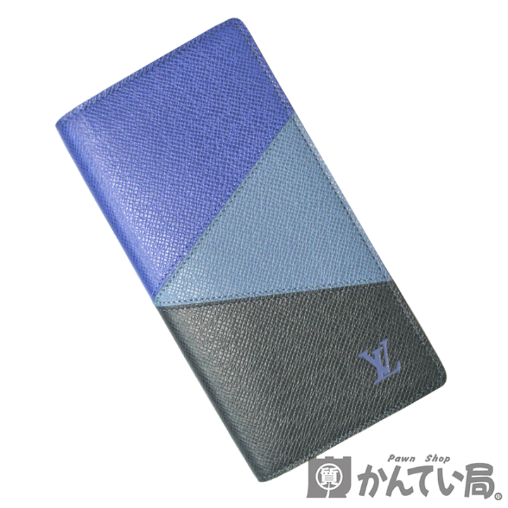 【未使用級】ルイ•ヴィトン タイガ ポルトフォイユ•ブラザ ネイビー 希少長財布 ほぼ未使用】ルイヴィトン タイガ ポルトフォイユ ブラザ 長財布