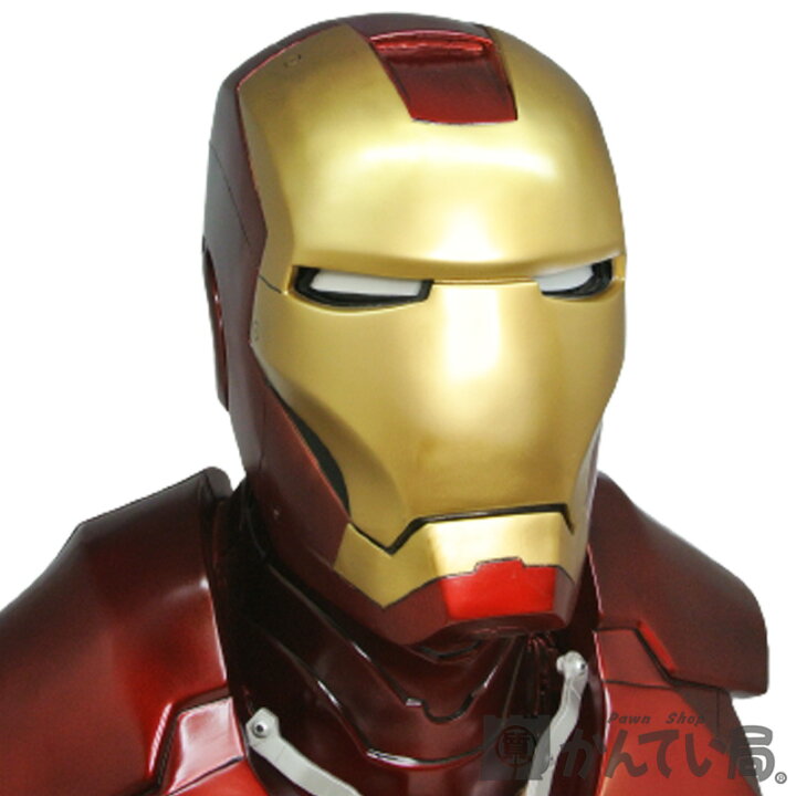 楽天市場】アイアンマン【Iron Man】マーク3 ライフサイズバスト 