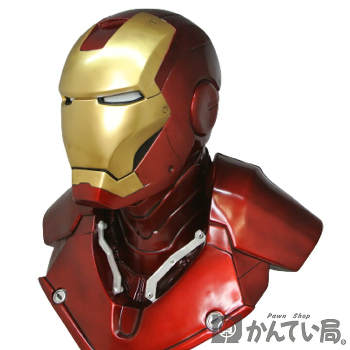 楽天市場】アイアンマン【Iron Man】マーク3 ライフサイズバスト 