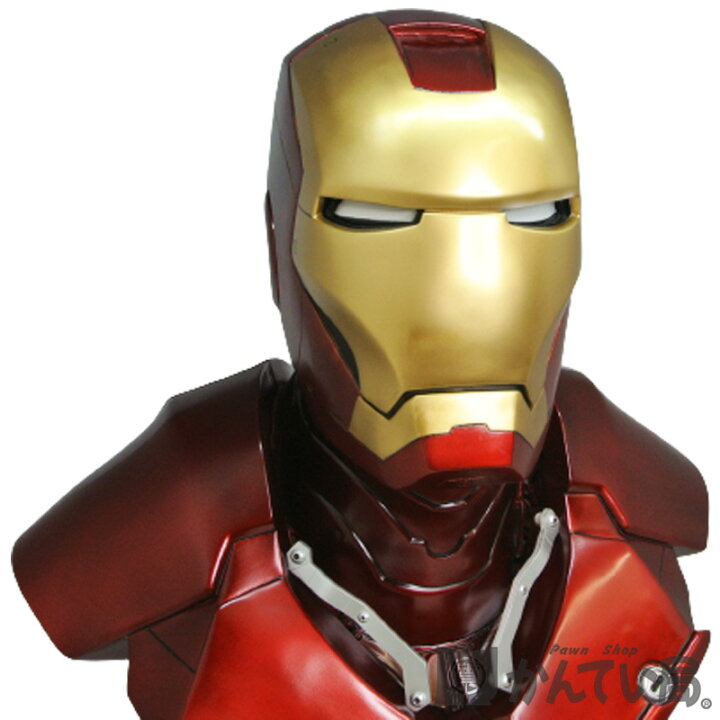 楽天市場】【Iron Man】アイアンマン マーク3 ライフサイズバスト 