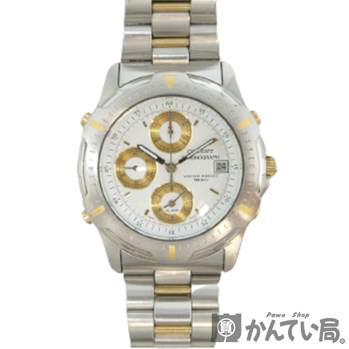 楽天市場】ORIENT【オリエント】HFA020-50CA メンズ ウォッチ クロノ 