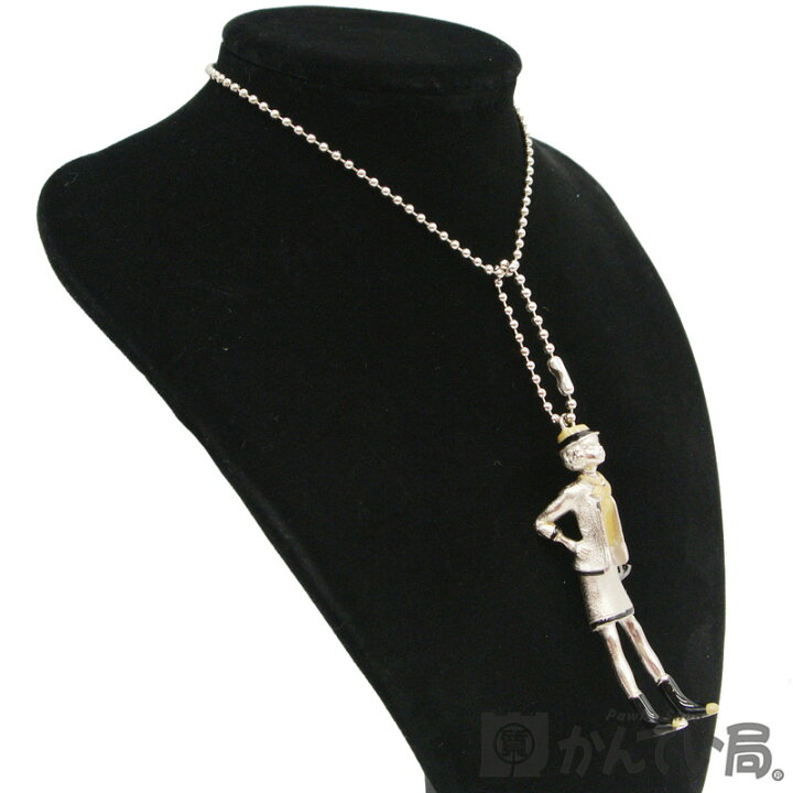 楽天市場】CHANEL【シャネル】ネックレス 02A マドモアゼルモチーフ 