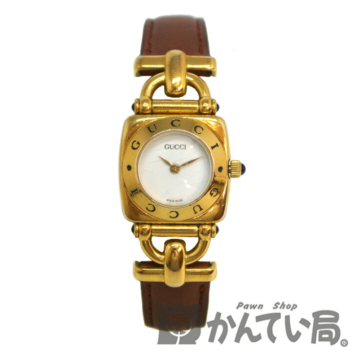 楽天市場】GUCCI 【グッチ】 6300L ホースビット レディース腕時計 