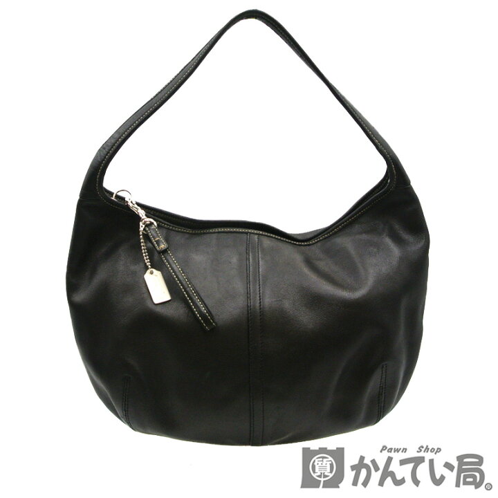 楽天市場】COACH【コーチ】9219 ワンショルダーバッグ ブラック レザー  