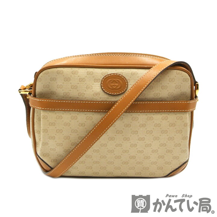 楽天市場】GUCCI【グッチ】ショルダーバッグ オールドグッチ マイクロ  