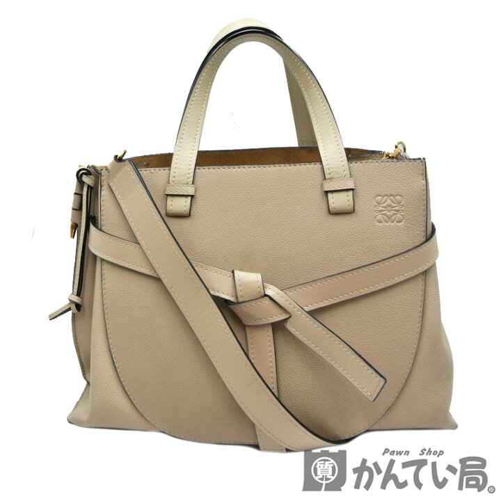 楽天市場】LOEWE【ロエベ】ゲート トップハンドルバッグスモール 2WAY 