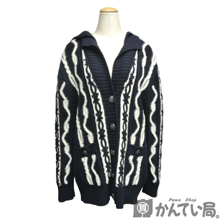 楽天市場】CHANEL【シャネル】P59195 ニット カーディガン 長袖  