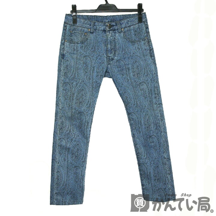 楽天市場】ETRO【エトロ】ペイズリー柄 デニムパンツ ジーンズ 表記 