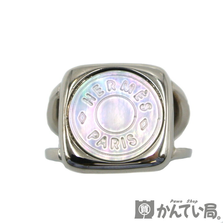 楽天市場】HERMES【エルメス】セリエ コロゾ リング シェル シルバー 