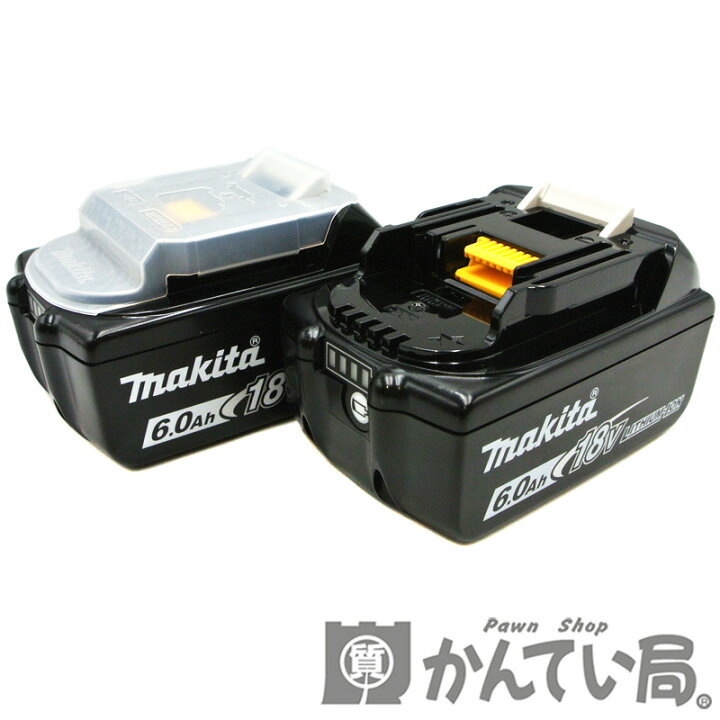 楽天市場】makita【マキタ】18V バッテリー BL1860B 6.0Ah 108Wh 本体 