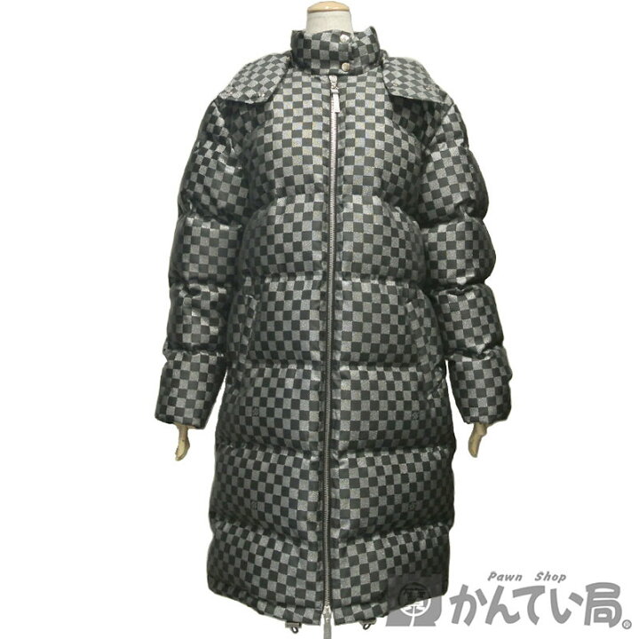 楽天市場】LOUIS VUITTON【ルイ・ヴィトン】ダウンコート ダミエ 