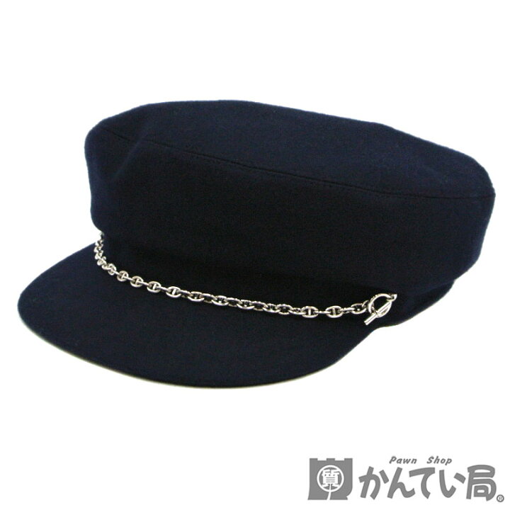 楽天市場】HERMES【エルメス】ベルイル シェーヌダンクル キャスケット 